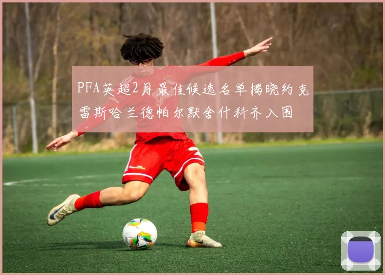 PFA英超2月最佳候选名单揭晓约克雷斯哈兰德帕尔默舍什科齐入围